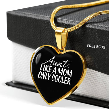 Aunt Like Mom Unique Pendant Necklace For Women, Jewelry - Daily Offers And Steals