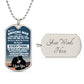 dog tag neckace for fathers day