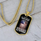 dog tag necklace stainless steel
