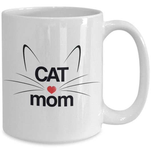 cat lady mug