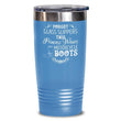 Princess Wears Boots Cute Tumbler Cup Design, tumblers - Daily Offers And Steals
