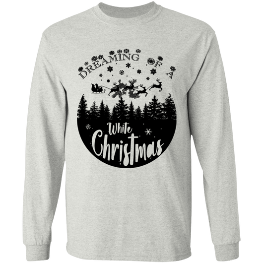 Dreaming Of White Christmas Gildan Cotton Shirt Sale, T-Shirts - Daily Offers And Steals