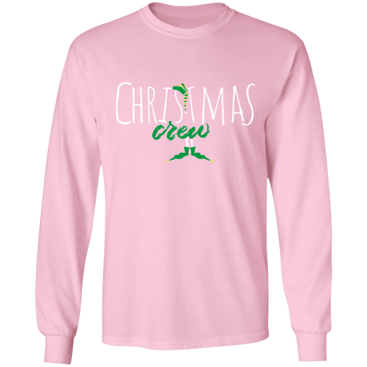 Christmas Crew Gildan Cotton Christmas Long Sleeve Shirt, T-Shirts - Daily Offers And Steals