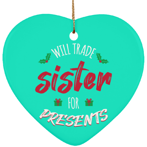 Will Trade Sister Inexpensive Holiday Tree Ornament, Housewares - Daily Offers And Steals