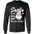 Santa Love Christmas Novelty Shirt, T-Shirts - Daily Offers And Steals