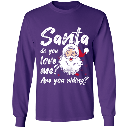 Santa Love Christmas Novelty Shirt, T-Shirts - Daily Offers And Steals