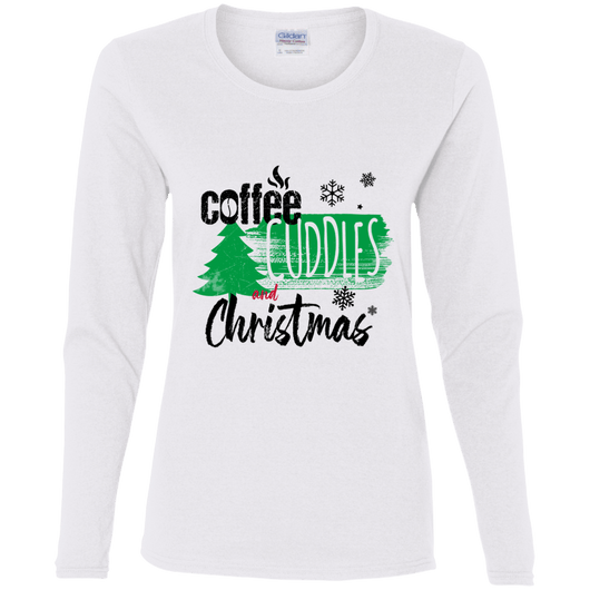 Coffee Cuddle Christmas Womens Shirt, T-Shirts - Daily Offers And Steals