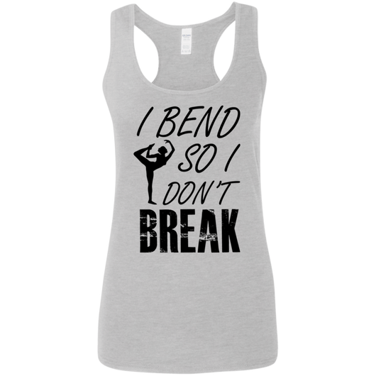 I Bend So I Dont Break Womens Yoga Tank Top Sale, T-Shirts - Daily Offers And Steals