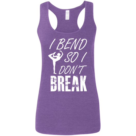 I Bend So I Dont Break Gildan Ladies Yoga Tank Top Fashion, T-Shirts - Daily Offers And Steals