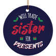Will Trade Sister Circle Holiday Ornament Sale, Housewares - Daily Offers And Steals
