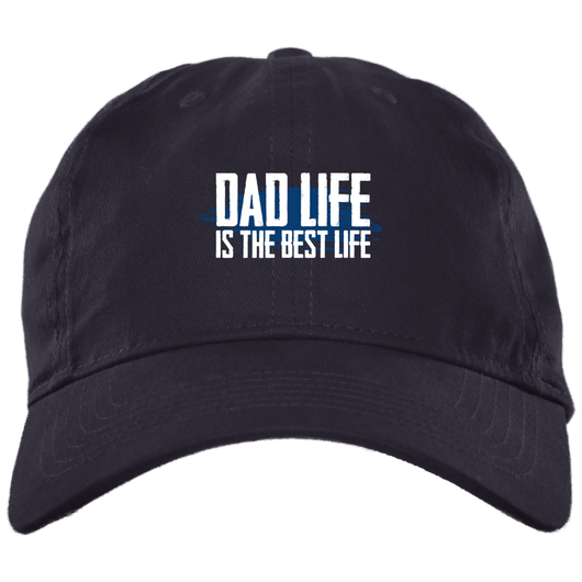 Dad Life Best Life Brushed Twill Dad Cap, Hats - Daily Offers And Steals