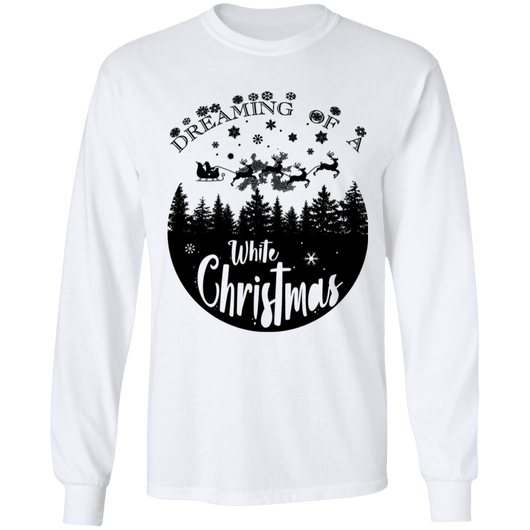 Dreaming Of White Christmas Gildan Cotton Shirt Sale, T-Shirts - Daily Offers And Steals