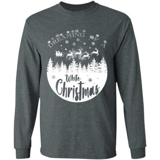 Dreaming Of White Christmas Gildan Unisex Shirt Design, T-Shirts - Daily Offers And Steals