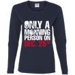 Only A Morning Person Christmas Holiday Shirt Sale, T-Shirts - Daily Offers And Steals