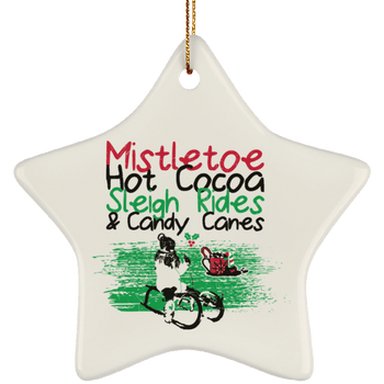 Mistletoe Sleigh Rides Christmas Ornament Sale, Housewares - Daily Offers And Steals