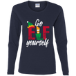 Go Elf Yourself Women's Christmas Cotton Shirt, T-Shirts - Daily Offers And Steals