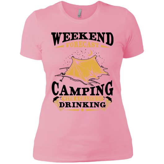 Unique Weekend Forecast Camping Women's Shirt, T-Shirts - Daily Offers And Steals