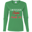 I Am The Reason Christmas Holiday Ladies Shirt, T-Shirts - Daily Offers And Steals