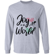 Joy To The World Long Sleeve Christmas Shirt, T-Shirts - Daily Offers And Steals