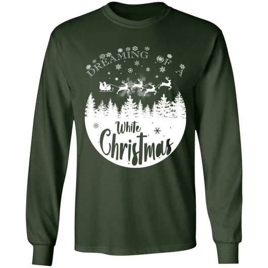 Dreaming Of White Christmas Gildan Unisex Shirt Design, T-Shirts - Daily Offers And Steals