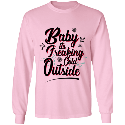 Baby It's Cold Outside Christmas Long Sleeve Shirt, T-Shirts - Daily Offers And Steals