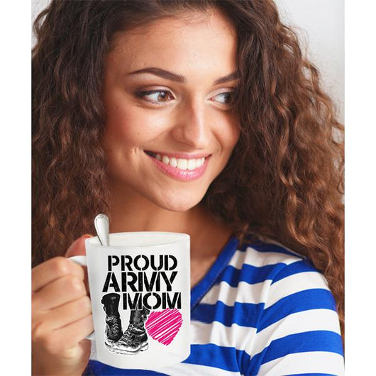 Proud Army Mom Coffee Mug, Coffee Mug - Daily Offers And Steals