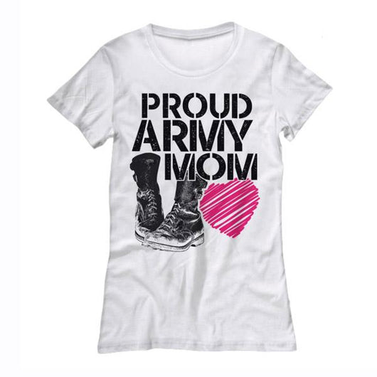Proud Army Mom Women's Shirt, Shirts and Tops - Daily Offers And Steals
