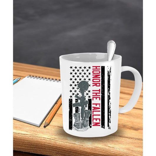 Honor The Fallen Veteran Coffee Cup Gift, mugs - Daily Offers And Steals