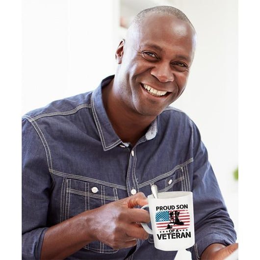 Proud Son Of A Veteran Coffee Mug, Coffee Mug - Daily Offers And Steals