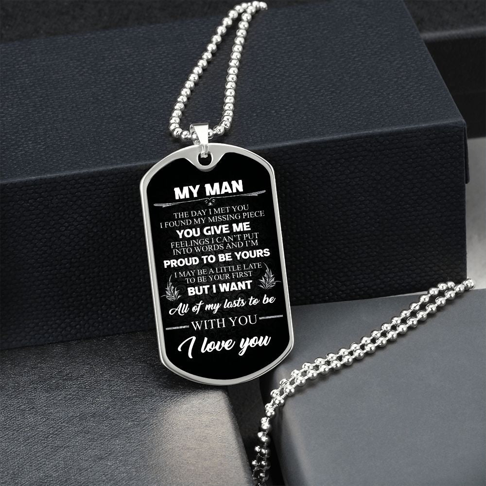 dog tag necklace personalized