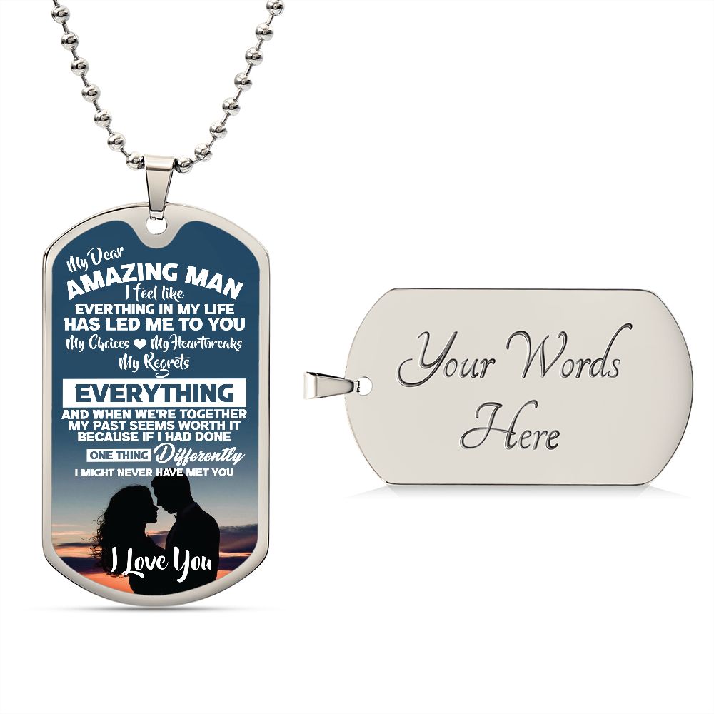 dog tag neckace for fathers day