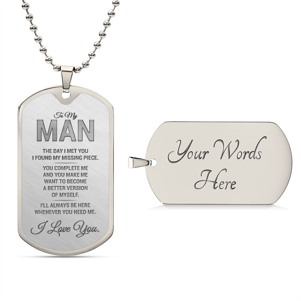 quality dog tag necklace