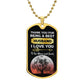 dog tag necklace gold