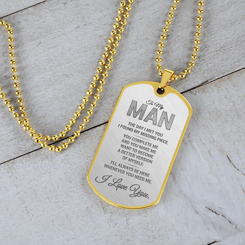 dog tag necklace for guys