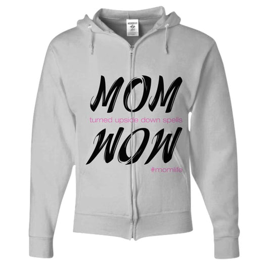 Mom Wow Custom Design Zip Hoodie, Shirts and Tops - Daily Offers And Steals