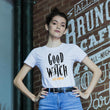 Good Witch Ladies Halloween Shirt, Shirts and Tops - Daily Offers And Steals
