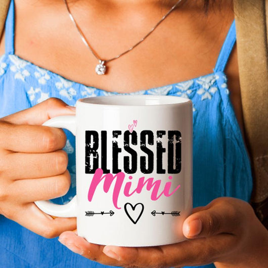 Blessed Mimi Novelty Coffee Mug, mugs - Daily Offers And Steals