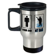 Your Dad My Dad Veteran Novelty Travel Mug, Coffee Mug - Daily Offers And Steals