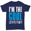 I'm The Cool Grandpa Mens Casual Novelty Shirt, Shirts and Tops - Daily Offers And Steals