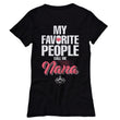 Favorite People Nana Women's Casual Shirt, Shirts And Tops - Daily Offers And Steals