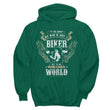 Just A Biker Pullover Hoodie for Women, Shirts and Tops - Daily Offers And Steals