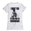 Take Part In Shenanigans Women's St. Patricks Shirt, Shirts And Tops - Daily Offers And Steals