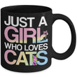 black cat coffee mug for sale