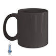 black color-changing mug