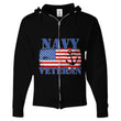 Navy Veteran Zip Up Hoodie, Shirts And Tops - Daily Offers And Steals