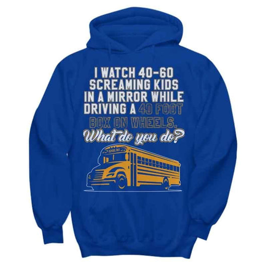 School Bus Driver Pullover Men Women Hoodie, Shirts and Tops - Daily Offers And Steals