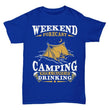 Weekend Forecast Camping Men Women Shirt, Shirts And Tops - Daily Offers And Steals