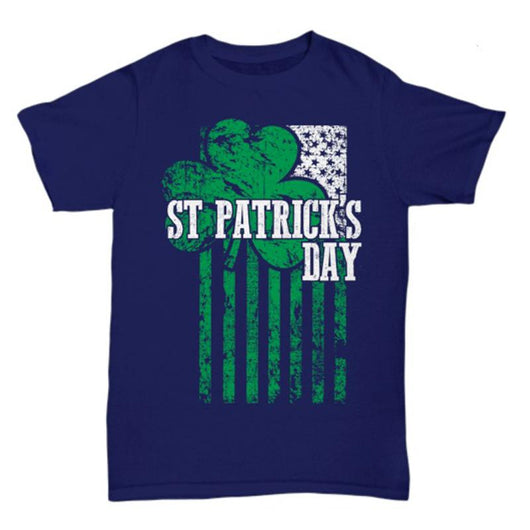 St Patrick's Day US Flag Men and Women Casual Shirts, Shirt and Tops - Daily Offers And Steals