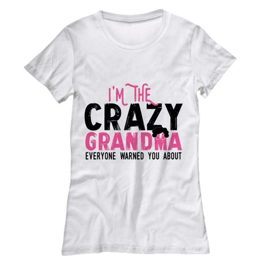 Crazy Grandma Womens Casual Shirt, shirts and tops - Daily Offers And Steals