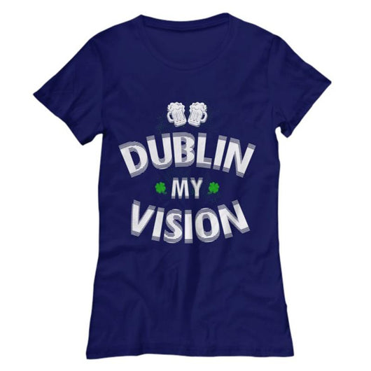 St Patricks Dublin My Vision Womens Casual Shirts, Shirts and Tops - Daily Offers And Steals